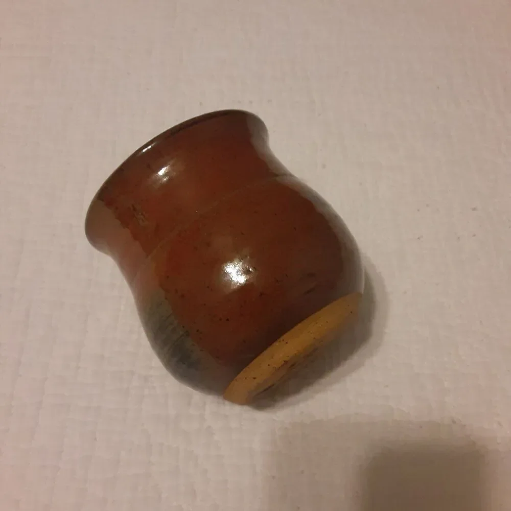 Artist Stamp Earthenware Planter Masculine Earthy Versatile Decor